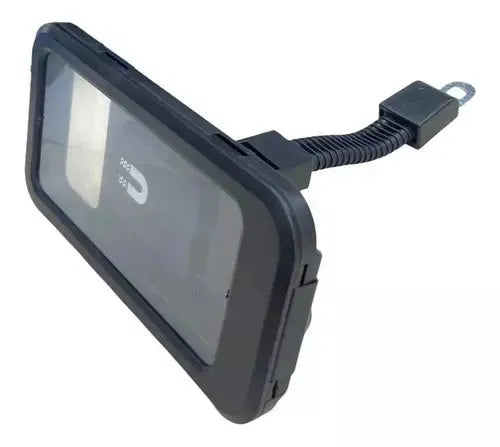 Soporte celular para moto base en espejo