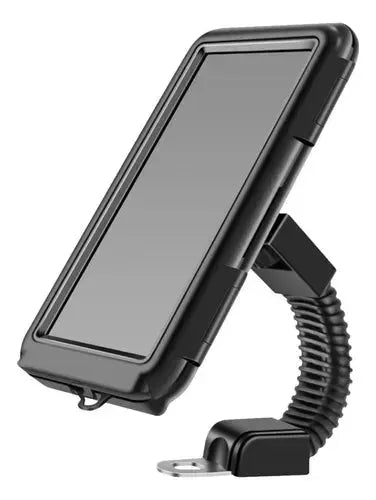 Soporte celular para moto base en espejo