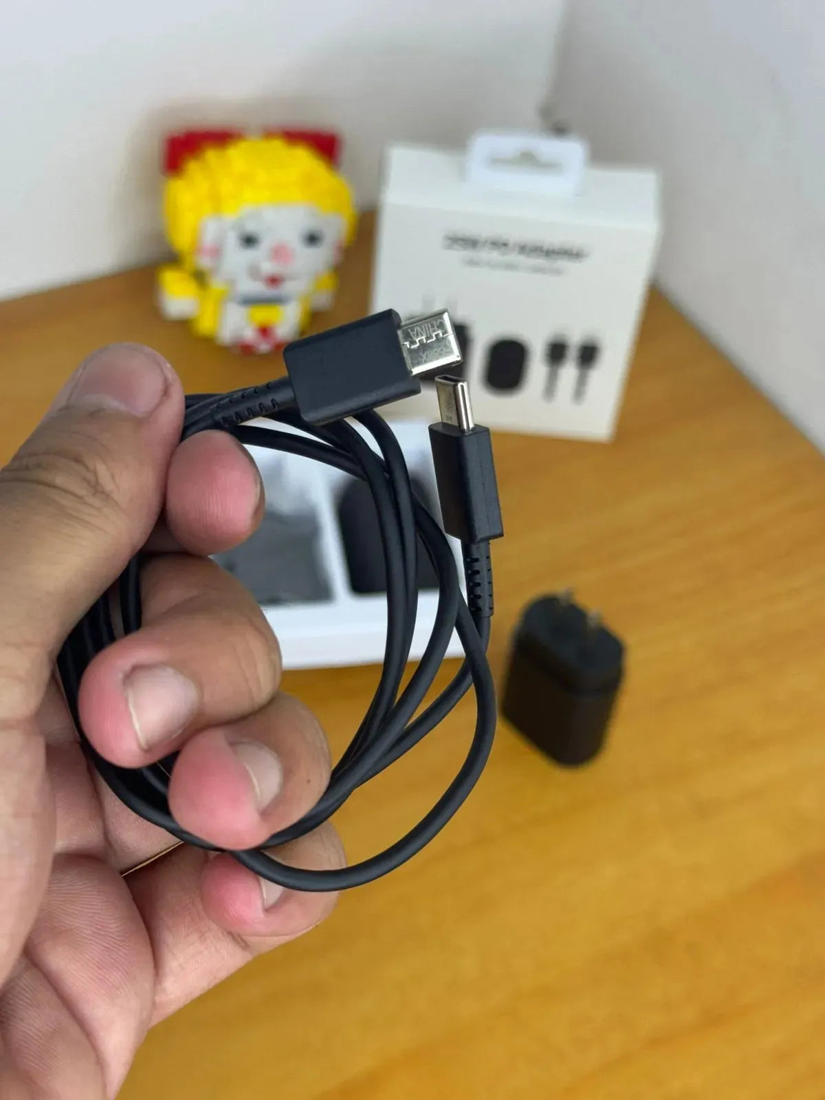 cargador 25w samsung tipo c